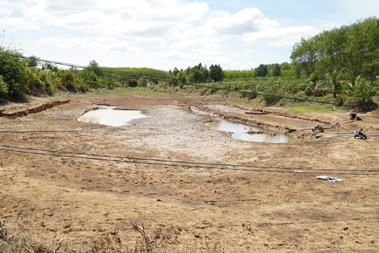 Nhiều hồ thủy lợi cạn khô, Kon Tum đối mặt với nguy cơ hạn hán trên diện rộng