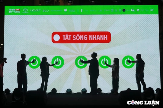 "Tắt đèn - bật ý tưởng" mang theo thông điệp bảo vệ môi trường