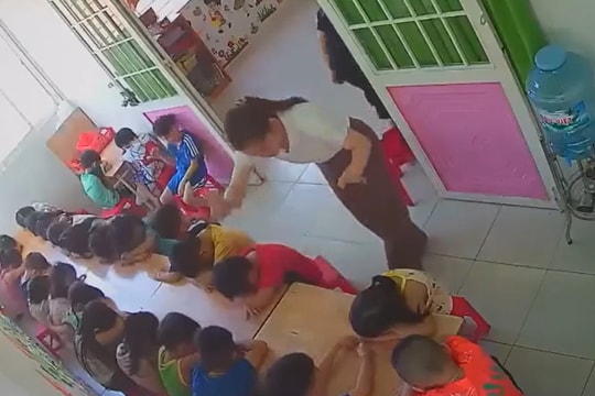 TP Phú Quốc (Kiên Giang): Đang xác minh vụ cô giáo đánh học sinh mầm non