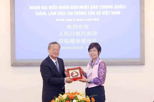 Thông tấn xã Việt Nam và Nhân Dân nhật báo: Hợp tác ngày càng đi vào thực chất, hiệu quả
