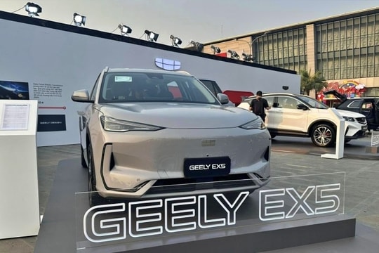 Sắp ra mắt xe điện Geely EX5, giá dự khiến khoảng 700-800 triệu đồng