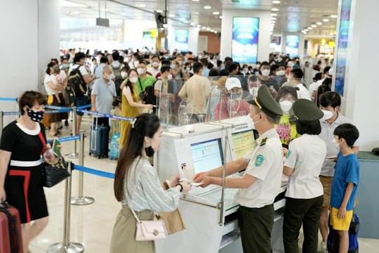 Tạo thuận lợi cho hành khách làm thủ tục bay bằng sinh trắc học
