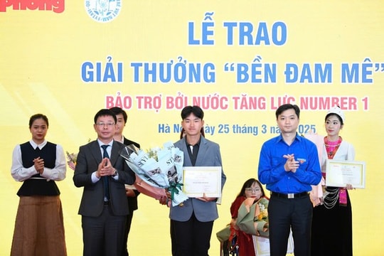 Vinh danh 5 dự án khoa học và 6 cá nhân tại Lễ trao Giải thưởng "Bền đam mê"