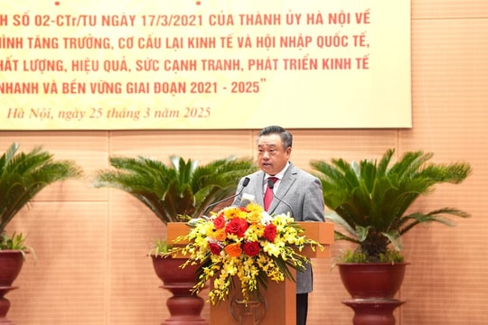 Chủ tịch UBND TP Hà Nội: Phát triển kinh tế nhanh, bền vững là khát vọng của hơn 10 triệu người dân Thủ đô