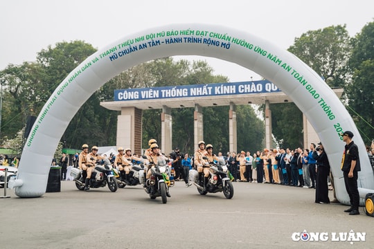 Phát động chiến dịch toàn dân đội mũ bảo hiểm đạt chuẩn