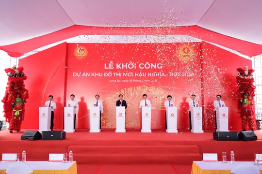 Vingroup khởi công Vinhomes Green City tại Long An