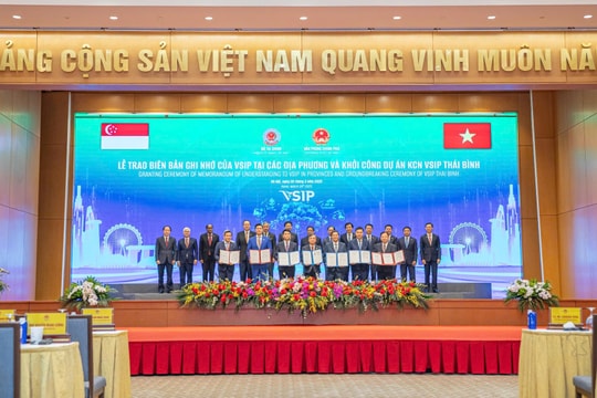 VSIP Thái Bình: 'Cầu nối' chiến lược thúc đẩy kinh tế đồng bằng sông Hồng