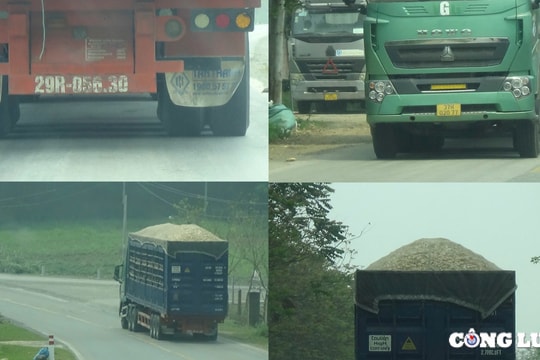 Xe có dấu hiệu quá khổ, quá tải “tung hoành” tại Nghệ An