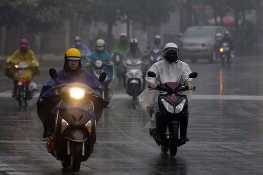 Dự báo thời tiết ngày 28/3: Không khí lạnh về, miền Bắc chuyển mưa rét