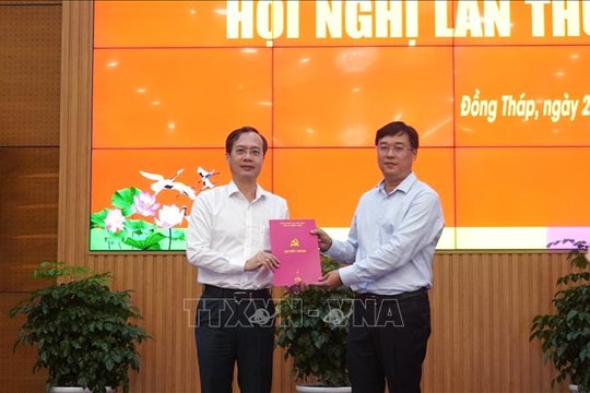 Chuẩn y ông Trần Trí Quang giữ chức Phó Bí thư Tỉnh ủy Đồng Tháp