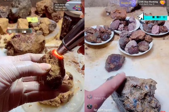 Người dân cảnh giác trước chiêu trò livestream cắt đá tìm ngọc nhận thưởng