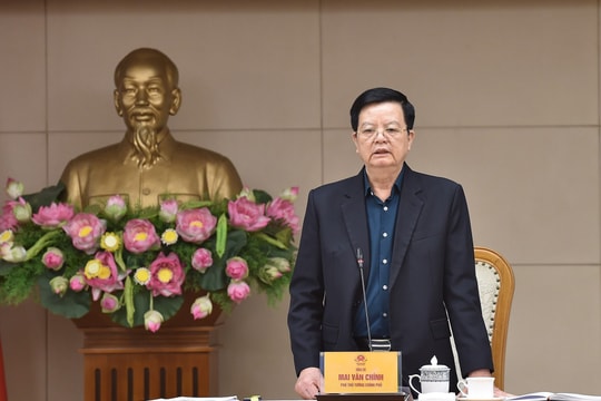 Phó Thủ tướng Mai Văn Chính: Phân công lãnh đạo chịu trách nhiệm từng dự án, kiểm soát chặt hiệu quả đầu tư công
