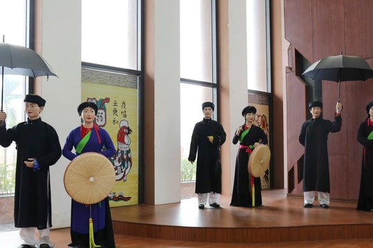 Thí điểm tổ chức hoạt động giáo dục, trải nghiệm tại Nhà hát Dân ca Quan họ Bắc Ninh cho học sinh