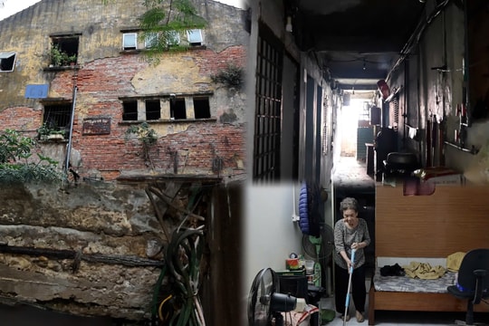 Hà Nội: Người dân sống chật vật trong khu tập thể 60 năm, xuống cấp nghiêm trọng