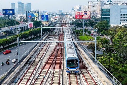 TP HCM sẽ xây dựng 355km đường sắt đô thị, khởi công Metro số 2 từ tháng 12/2025