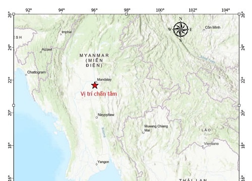Động đất 7,3 độ richter tại Myanmar, Hà Nội rung lắc