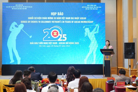 Sắp diễn ra Giải Golf Hữu nghị Việt Nam - ASEAN mở rộng 2025