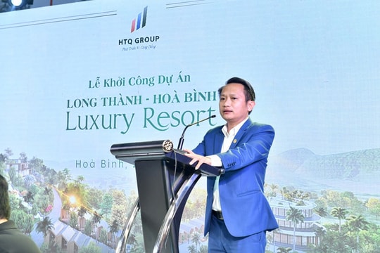 Khởi công dự án nghỉ dưỡng gần 5ha tại Hòa Bình