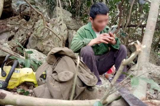 Lộ diện ''lâm tặc'' phá rừng tự nhiên