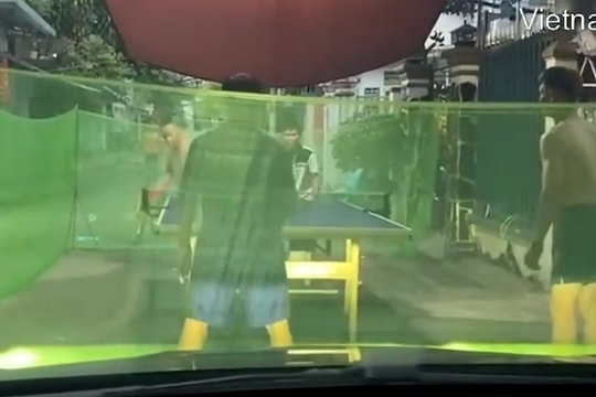 TP. HCM: Xử phạt 2 người trong vụ việc nhóm người chặn hẻm đánh bóng bàn