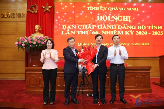 Bí thư Thành ủy Hạ Long được bầu giữ chức vụ Phó Bí thư Tỉnh ủy Quảng Ninh