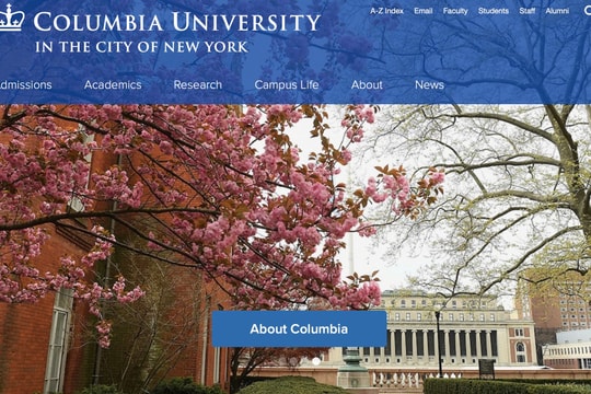 Hiệu trưởng Đại học Columbia từ chức giữa căng thẳng với chính quyền Mỹ