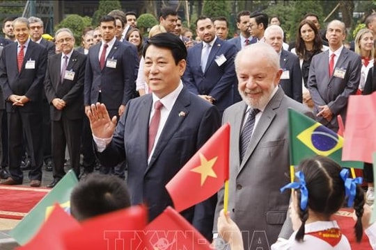 Tổng thống Brazil kết thúc tốt đẹp chuyến thăm cấp Nhà nước đến Việt Nam