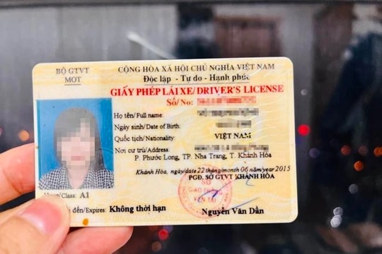 30 điểm Công an xã, phường tại Hà Nội bắt đầu cấp đổi giấy phép lái xe cho người dân