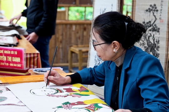 ​Lan toả văn hoá dân tộc qua 'Tinh hoa văn hoá Bắc Ninh - Sắc màu Đông Hồ'