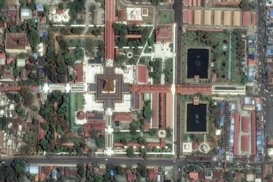 Ảnh vệ tinh cho thấy sự tàn phá khủng khiếp của trận động đất ở Myanmar