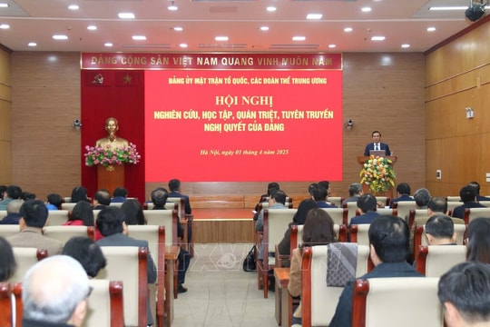 Sắp xếp bộ máy các đơn vị trực thuộc Đảng ủy MTTQ, các tổ chức Trung ương theo hướng tinh gọn tối đa