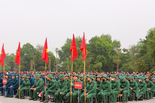 Nghệ An: Nam thanh niên bị phạt hơn 60 triệu đồng do không chấp hành lệnh gọi nhập ngũ