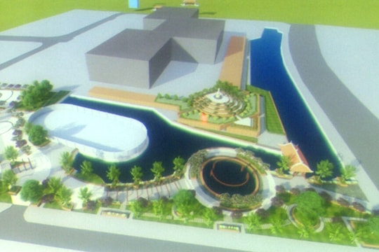 Huyện Thường Tín quyết tâm hoàn thành dự án Vườn hoa Nguyễn Du