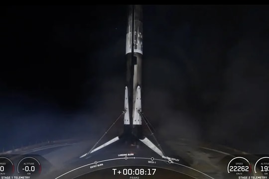 SpaceX lần đầu tiên đưa phi hành đoàn bay quanh hai cực Trái đất
