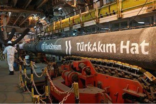 Lượng khí đốt xuất khẩu của Nga sang châu Âu qua TurkStream tăng 16% so với cùng kỳ năm ngoái trong tháng 1-3