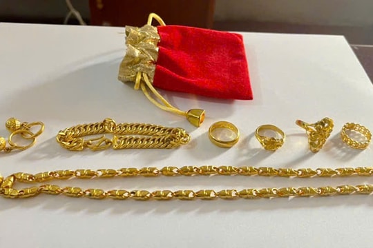 Công an Nghệ An nhanh chóng phá án vụ trộm cắp 21 chỉ vàng