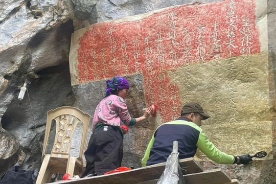 Nghệ An xây dựng hồ sơ đề nghị công nhận bia Ma Nhai là Bảo vật quốc gia