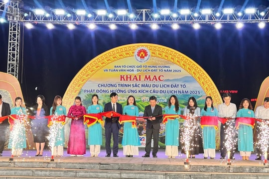 Ấn tượng Lễ khai mạc chương trình “Sắc màu du lịch Đất Tổ” tại Phú Thọ