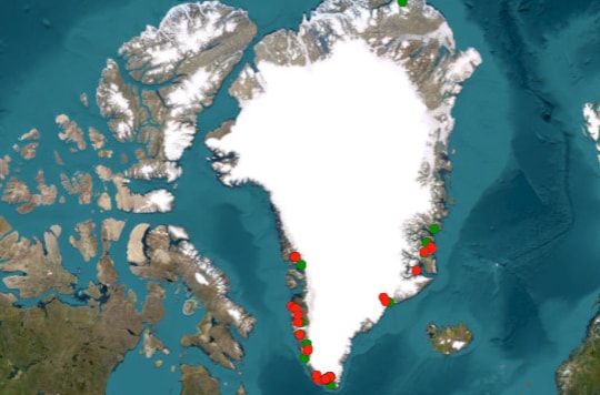 Bản đồ Greenland cho thấy 'tài nguyên chiến lược' được Mỹ để mắt tới