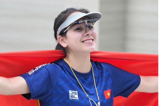 Trịnh Thu Vinh lọt danh sách 10 xạ thủ hàng đầu thế giới