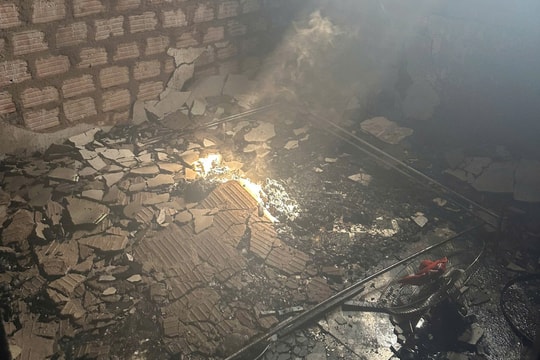 Kon Tum: Con trai châm lửa đốt nhà cha ruột