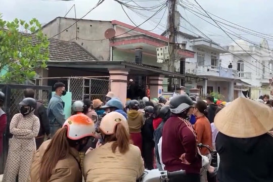 Thông tin chính thức về nghi án mẹ sát hại 2 con để trục lợi bảo hiểm tại Quảng Nam