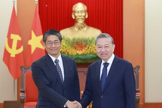 Tổng Bí thư Tô Lâm tiếp Đại sứ Nhật Bản tại Việt Nam Ito Naoki