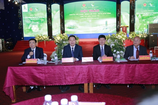 Phát triển bền vững khu vực Bắc Trung bộ từ Chuyển đổi xanh