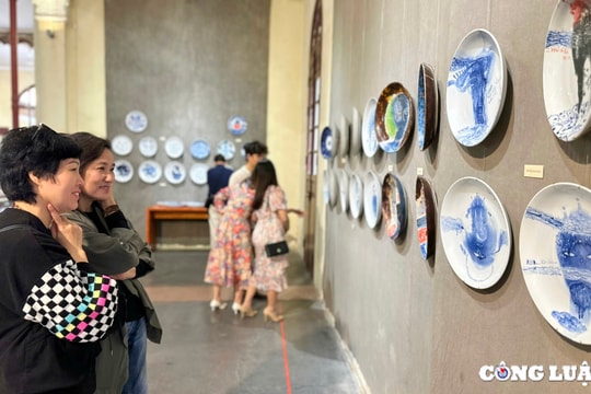Chiêm ngưỡng các sản phẩm 'Gốm Thiệp' của 42 hoạ sĩ tài hoa