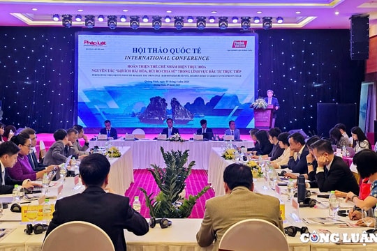 Tháo gỡ điểm nghẽn, hoàn thiện thể chế để hiện thực hóa “Lợi ích hài hòa, rủi ro chia sẻ” trong lĩnh vực đầu tư