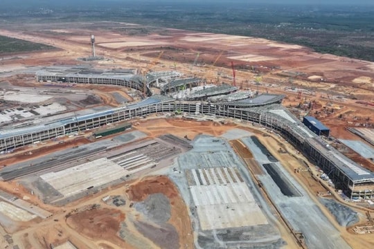 Nhiều hạng mục cảng hàng không Long Thành bước vào giai đoạn nước rút