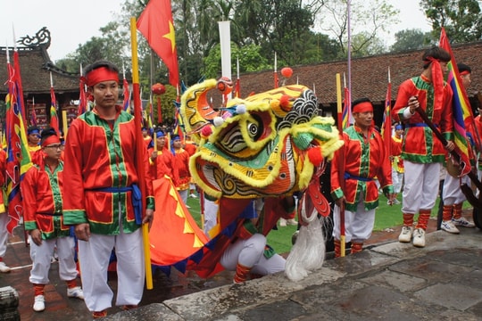 Người dân Yên Sở hào hứng với nghi lễ rước Giá