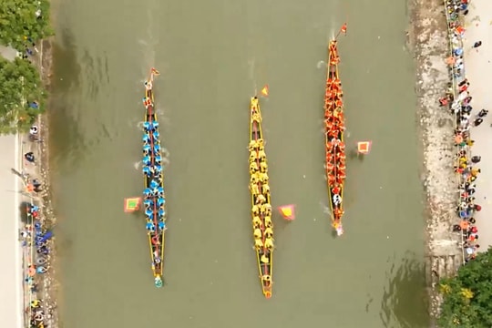 Bảy năm mong chờ lễ hội bơi Đăm truyền thống