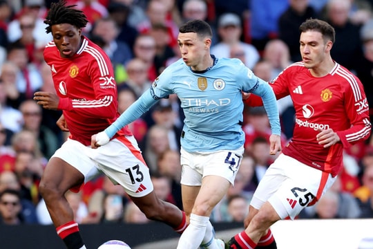 Derby tẻ nhạt, Man Utd hòa không bàn thắng trước Man City